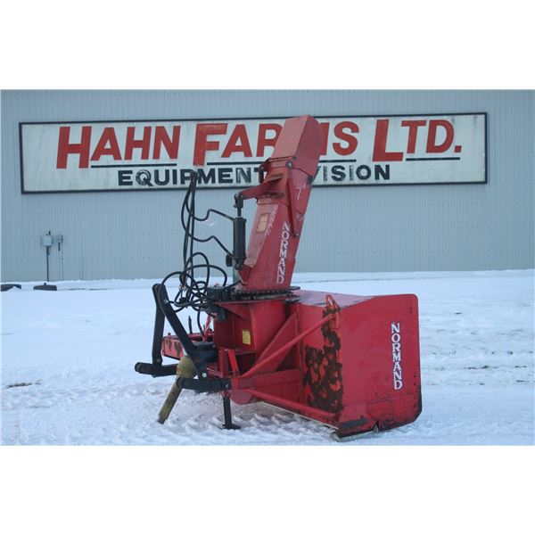 Normand N86-280 snowblower, hydraulic turn, hydraulic deflector, Local Municipal Unit