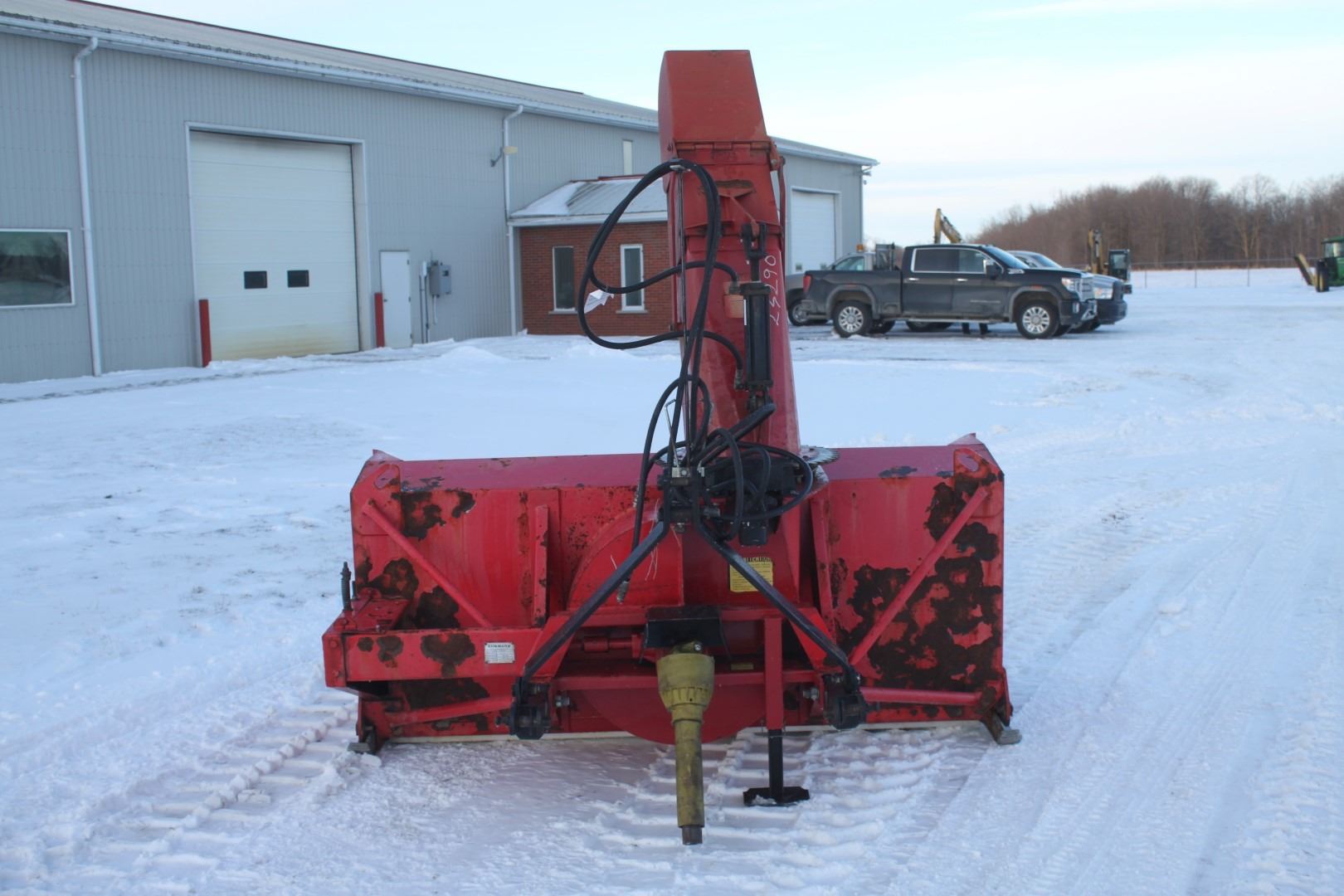Normand N86280 snowblower, hydraulic turn, hydraulic deflector, Local