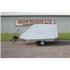 Image 1 : Northtrail 10'x8' enclosed snowmobile trailer, white, single, 2007 model, Local Municipal Unit
