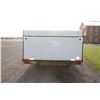 Image 7 : Northtrail 10'x8' enclosed snowmobile trailer, white, single, 2007 model, Local Municipal Unit