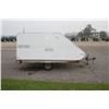 Image 5 : Northtrail 10'x8' enclosed snowmobile trailer, white, single, 2007 model, Local Municipal Unit