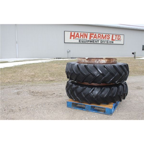 BF Goodrich 15.5x38 T-rail duals with hardware