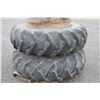 Image 4 : Goodyear 18.4x38 T-rail duals with hardware