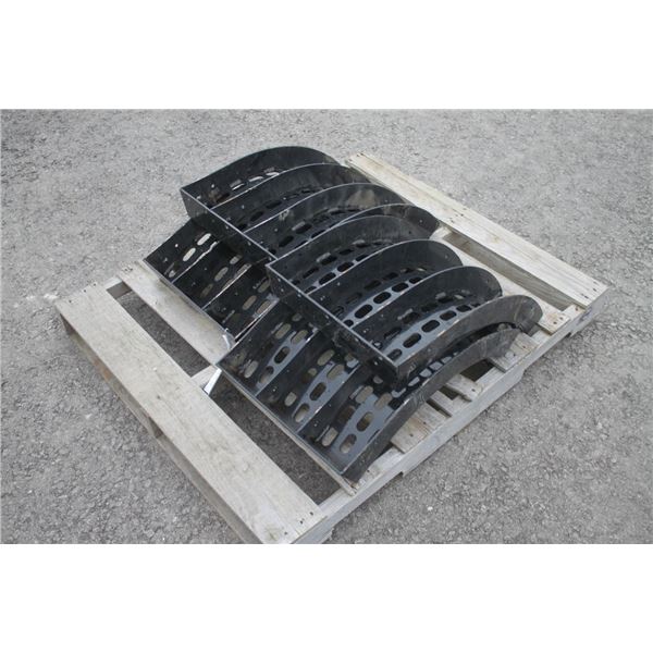 Set of smooth grate concaves to fit flagship