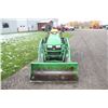 Image 3 : JD 1025R compact tractor, H120 loader, Hydro, R4 tires, 2325 hours, Very Nice