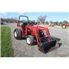 Image 4 : CIH 1130 4wd compact tractor, Alo L108 loader