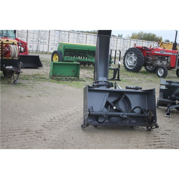 New and Unused 50" snowblower, 3pth