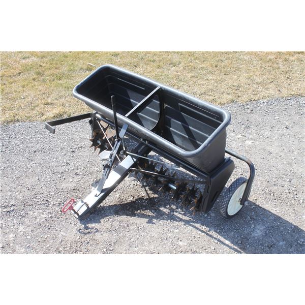 Agrifab lawn fertilizer, overseeder