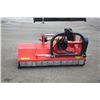 Image 6 : New and Unused 5'3" hydraulic, off set flail mower, 3pth