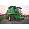 Image 4 : JD 9650 STS 4wd combine, 800/65R32 singles, fine cut chopper, contour, greenstar monitoring, 3600 ho