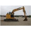 Image 5 : Caterpillar 314E L CR excavator, cab, air, front dozer blade, auxilary hydraulics, hydraulic coupler