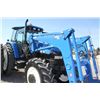 Image 14 : New Holland TM155 4wd tractor, cab, air, 4 remotes, Buhler 2795HD self leveling loader, 8' bucket, 3