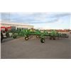 Image 1 : JD 2210 41' cultivator, castor gauge wheels, 3 bar spike rolling basket combo harrow, rear hitch and