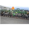 Image 7 : JD 2210 41' cultivator, castor gauge wheels, 3 bar spike rolling basket combo harrow, rear hitch and