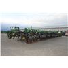 Image 8 : JD 2210 41' cultivator, castor gauge wheels, 3 bar spike rolling basket combo harrow, rear hitch and
