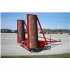 Image 6 : R & R 30' hydraulic folding land roller, 30" drum, HD tires, light kit, New and Unused