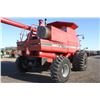 Image 6 : CIH 2188 4wd combine, tracker, chopper, rock trap, Mauer bin extension, AFS, 73x44.00x32 tires, 6465