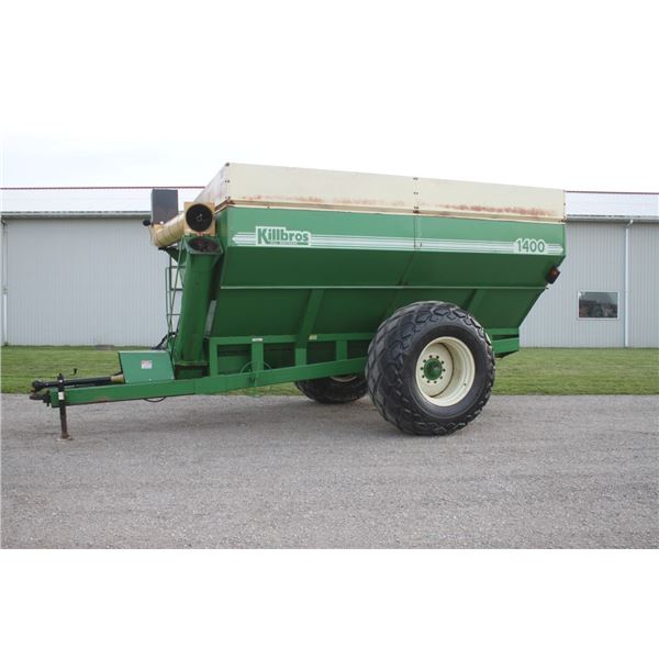 Kilbros 1400 grain cart, 30.5x32 tires, 1000 pto, local trade