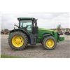 Image 5 : JD 8245R 4wd tractor, cab, air, Eco powershift, 520/85R42, 4 remotes, quick hitch, 12 front weights,