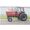 Image 1 : IH 3688 2wd tractor, cab, air, 18.4x34, good TA, 2 remotes, local consignment, showing 1099 hours, a