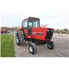 Image 4 : IH 3688 2wd tractor, cab, air, 18.4x34, good TA, 2 remotes, local consignment, showing 1099 hours, a