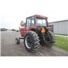Image 8 : IH 3688 2wd tractor, cab, air, 18.4x34, good TA, 2 remotes, local consignment, showing 1099 hours, a