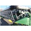 Image 4 : JD 630F 30' flex head, AWS air reel with cab mounted AWS blower and control, low dam, poly bottom, l