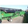 Image 8 : JD 630F 30' flex head, AWS air reel with cab mounted AWS blower and control, low dam, poly bottom, l