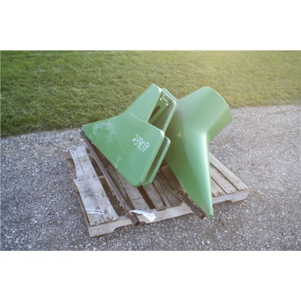 JD poly divider snouts for 600 series flex head