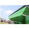 Image 11 : Brent 1082 grain cart, 35.5x32 diamond tread tires, hydraulic deflector, Green, very nice