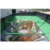 Image 17 : Brent 1082 grain cart, 35.5x32 diamond tread tires, hydraulic deflector, Green, very nice
