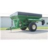 Image 1 : Brent 1082 grain cart, 35.5x32 diamond tread tires, hydraulic deflector, Green, very nice