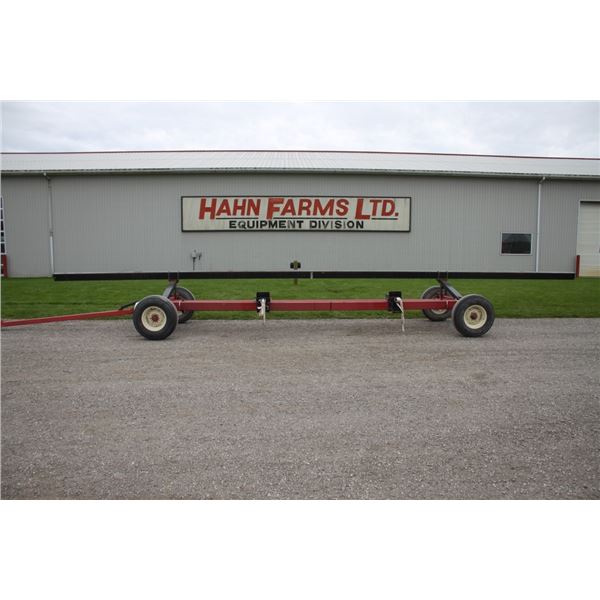 Horst 30' header carrier wagon, Used