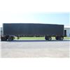 Image 1 : Transport Eagle 48' tandem axle flat bed trailer, curtain side covered, ratchet straps, low miles, l
