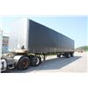 Image 2 : Transport Eagle 48' tandem axle flat bed trailer, curtain side covered, ratchet straps, low miles, l