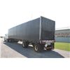 Image 6 : Transport Eagle 48' tandem axle flat bed trailer, curtain side covered, ratchet straps, low miles, l