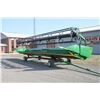 Image 8 : JD 635FD 35' flex draper, double drive, New fine cut knife, updated belts, good condition, 2013 Mode