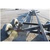 Image 8 : P&K Mfg 35' header carrier wagon, dolly front axle, tandem rear axles, Used