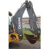 Image 8 : JD 410K 4wd backhoe, cab, air, extendahoe, front hydraulic coulper, rear auxilary hydraulics, hydrau