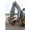 Image 9 : JD 410K 4wd backhoe, cab, air, extendahoe, front hydraulic coulper, rear auxilary hydraulics, hydrau