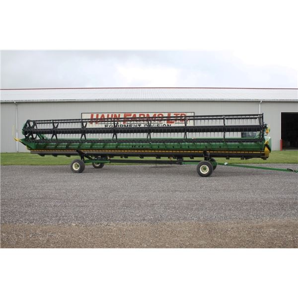 JD 635F flex head, low dam, New fine cut knife, single point hook up, short crop dividers, reconditi