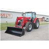 Image 2 : MF 5460 Dyna 4 4wd tractor, cab, air, MF 945SL loader, 3 load sensing remotes, front auxiliary remot