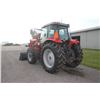 Image 8 : MF 5460 Dyna 4 4wd tractor, cab, air, MF 945SL loader, 3 load sensing remotes, front auxiliary remot