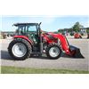 Image 5 : MF 4610M 4wd tractor, cab, air, 2 remotes, 12x12 shuttle, 16.9x34, 936X self leveling loader, 212 ho