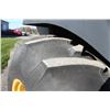 Image 11 : Ford 555 2wd loader tractor, cab, shuttle with loading boom. Hahn Farms yard unit