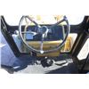 Image 17 : Ford 555 2wd loader tractor, cab, shuttle with loading boom. Hahn Farms yard unit