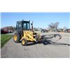 Image 3 : Ford 555 2wd loader tractor, cab, shuttle with loading boom. Hahn Farms yard unit