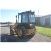 Image 7 : Ford 555 2wd loader tractor, cab, shuttle with loading boom. Hahn Farms yard unit
