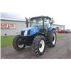 Image 2 : New Holland T6.140 4wd tractor, cab, air, 2 remotes, 460/85R38, loader ready, rear wheel weights, 15