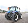 Image 6 : New Holland T6.140 4wd tractor, cab, air, 2 remotes, 460/85R38, loader ready, rear wheel weights, 15